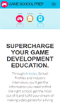 Mobile Screenshot of gameschoolprep.com